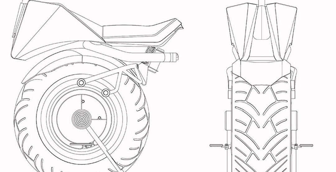 Представлен концепт электрического моноцикла - KTM Unicycle