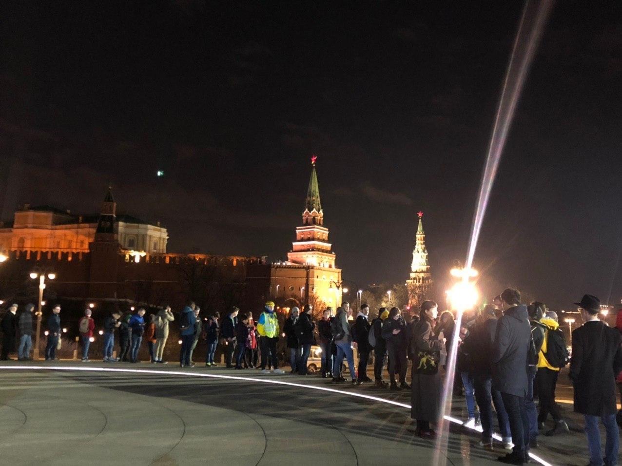 В Москве отменено празднование Крымской весны: Либералы вышли на протест