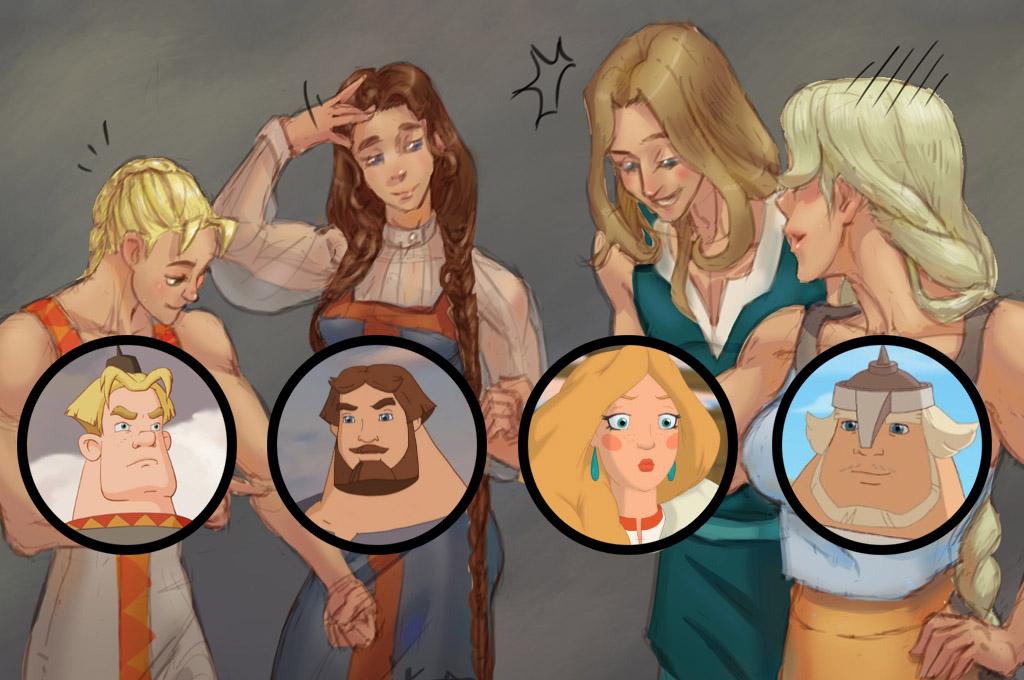 Из сериала в мультфильм: художник нарисовал сериальных Винкс