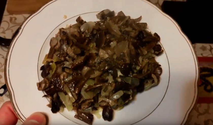 Жареные Опята Рецепт