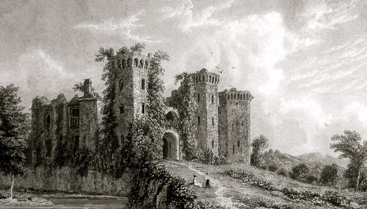 Замки Англии: Раглан (Raglan Castle)
