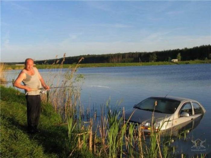 Прикольные фотографии про любителей рыбалки Прикольные фотографии про любителей рыбалки