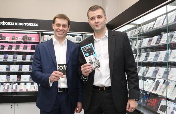 Партнеры - сеть кофеен Cofix и сотовый оператор Tele2 презентовали совместный проект - digital-кофейню