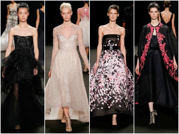Monique Lhuillier Fall 2014 NYFW