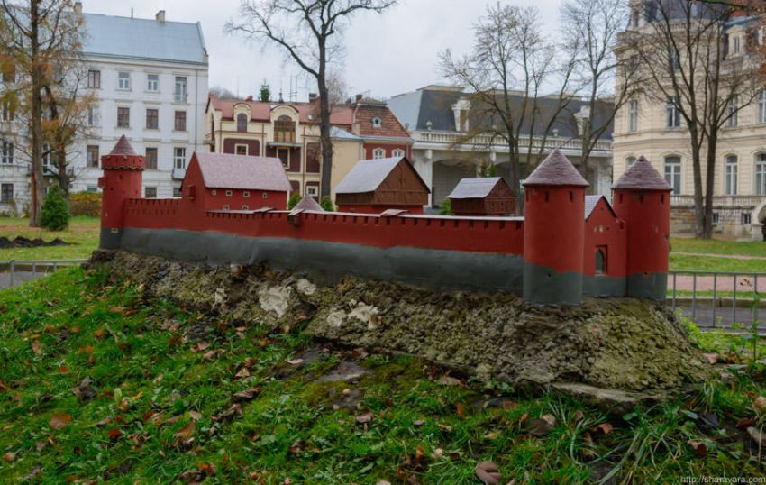 миниатюра, Украина, замок, пямятник
