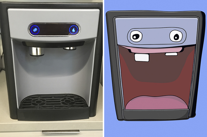 I Have Pareidolia, And I Create Characters Out Of The Faces I See.