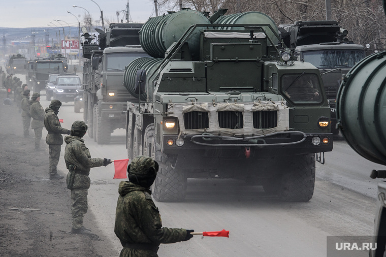 Репетиция парада Победы. Екатеринбург, военная техника, с-300, ракетный комплекс, репетиция парада