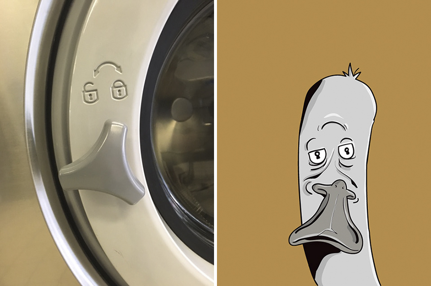 I Have Pareidolia, And I Create Characters Out Of The Faces I See.