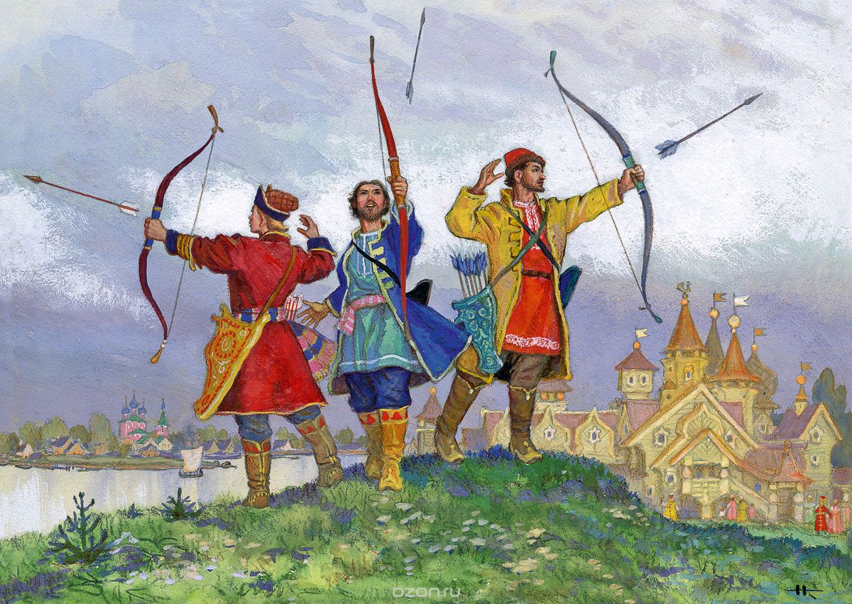 Русские волшебные сказки в иллюстрациях художника Н.М. Кочергина Русские волшебные сказки в иллюстрациях художника Н.М. Кочергина