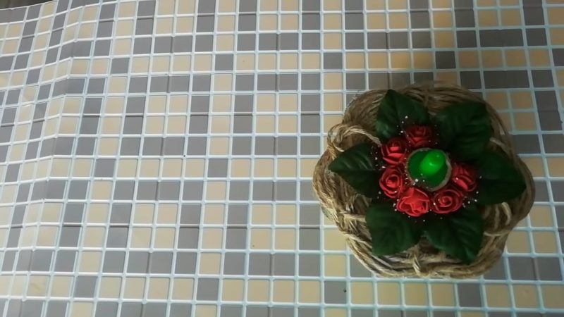Красота из мусорного ведра — просто втулки от бумаги, джут и картон