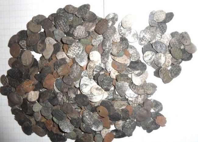 клад, монеты, находка