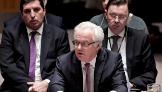 Постоянный представитель РФ при ООН и в Совете Безопасности ООН Виталий Чуркин. Архивное фото Постоянный представитель РФ при ООН и в Совете Безопасности ООН Виталий Чуркин. Архивное фото