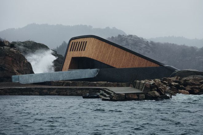 7 фото подводного ресторана в Норвегии