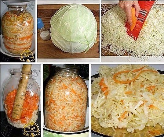 Моментальная квашеная капуста в банке - просто бесподобный рецепт! Моментальная квашеная капуста в банке - просто бесподобный рецепт!