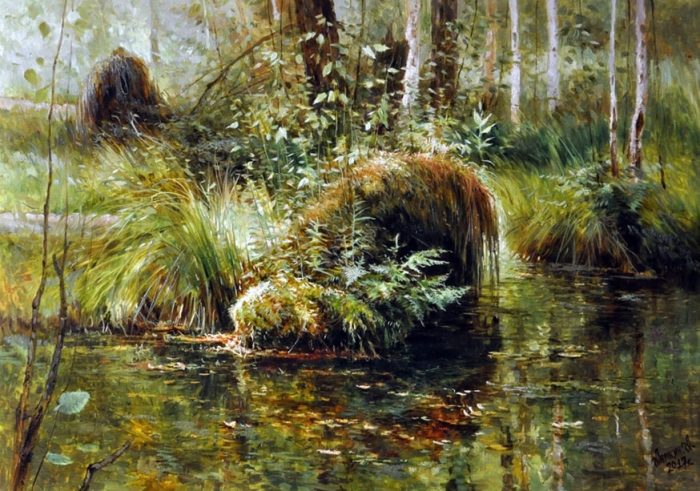 работы Алексея Аникина – 07 ХУДОЖНИК АЛЕКСЕЙ АНИКИН. ЦВЕТУЩИЕ ЛУГА