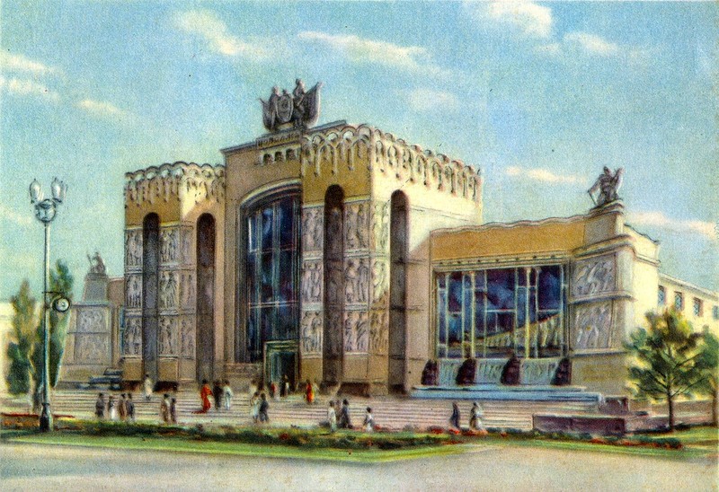 ВСХВ, ВДНХ, 1955 ВСХВ, ВДНХ, 1955