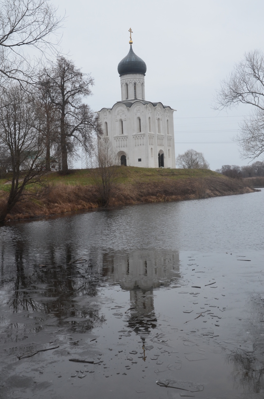 храм на нерли зимой