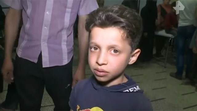 Сирийский мальчик рассказал о постановке 