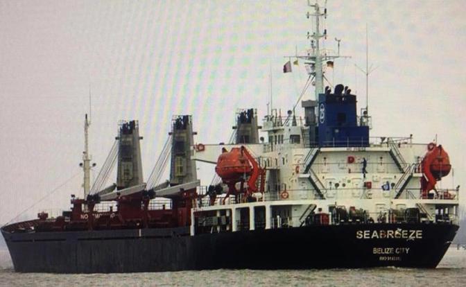 На фото: украинский суд разрешил арестовать судно российской компании Trans Services Maritime, добывавшее песок для строительства моста в районе Керчи