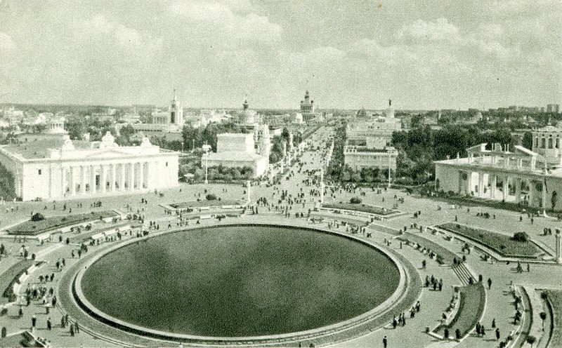 ВСХВ, ВДНХ, 1955 ВСХВ, ВДНХ, 1955