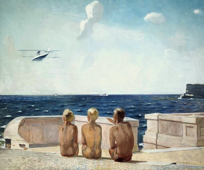 Дейнека Александр Александрович (1899-1969), немного о его картинах….
