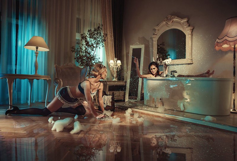 Сказочные фэшн-истории фотографа Конрада Бака Сказочные фэшн-истории фотографа Конрада Бака