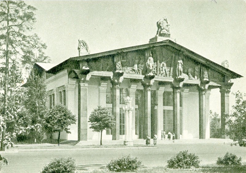 ВСХВ, ВДНХ, 1955 ВСХВ, ВДНХ, 1955