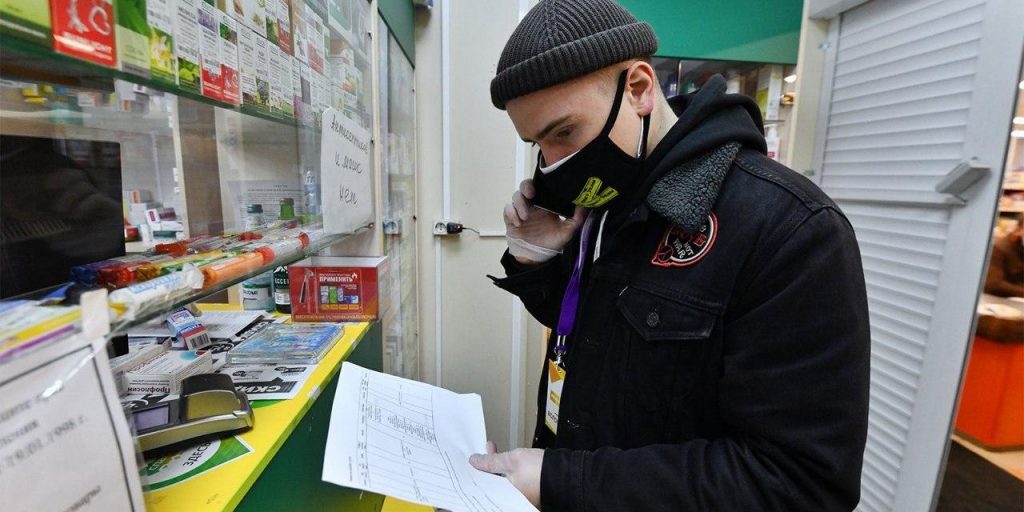 В Москве с 12 мая введен масочный режим