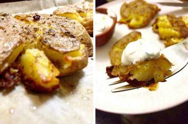 ЗАПЕЧЕНЫЙ ПРЕСОВАННЫЙ КАРТОФЕЛЬ