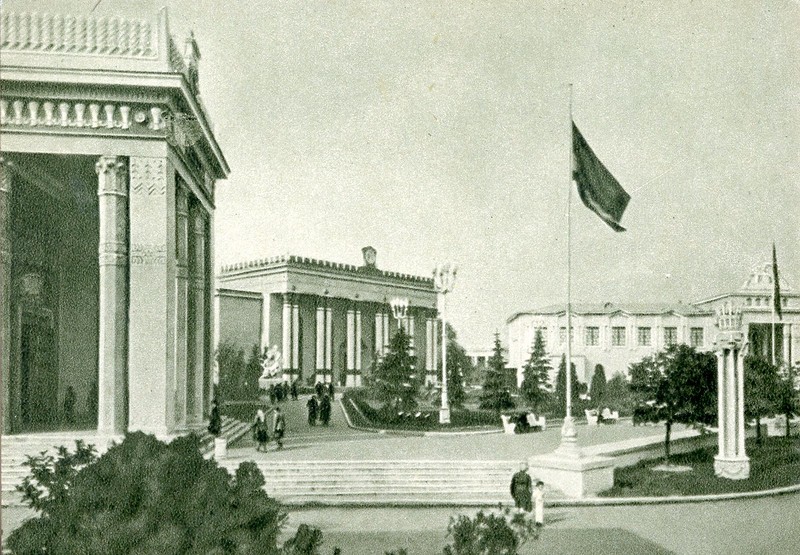 ВСХВ, ВДНХ, 1955 ВСХВ, ВДНХ, 1955