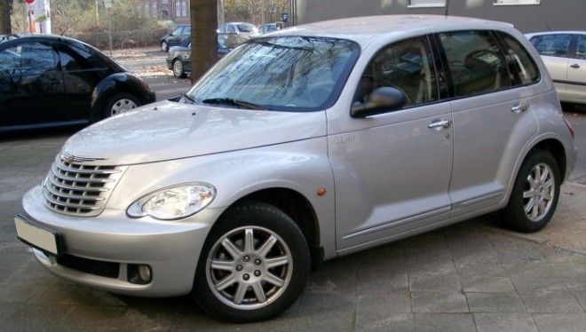 Хэтчбек Chrysler PT Cruiser автомобиль в котором сломается всё