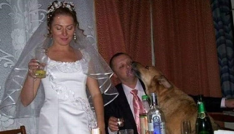 Свадьба по-русски: невероятно смешные фотографии