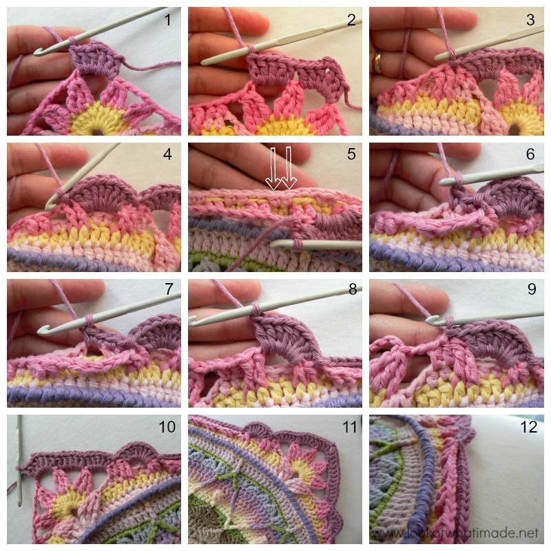 Sophies Garden {Photo Tutorial} free crochet patterns Photo Sophies Garden Round 30 Sophies Garden {Photo Tutorial}