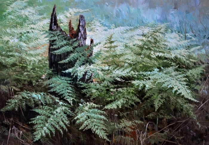 работы Алексея Аникина – 09 ХУДОЖНИК АЛЕКСЕЙ АНИКИН. ЦВЕТУЩИЕ ЛУГА