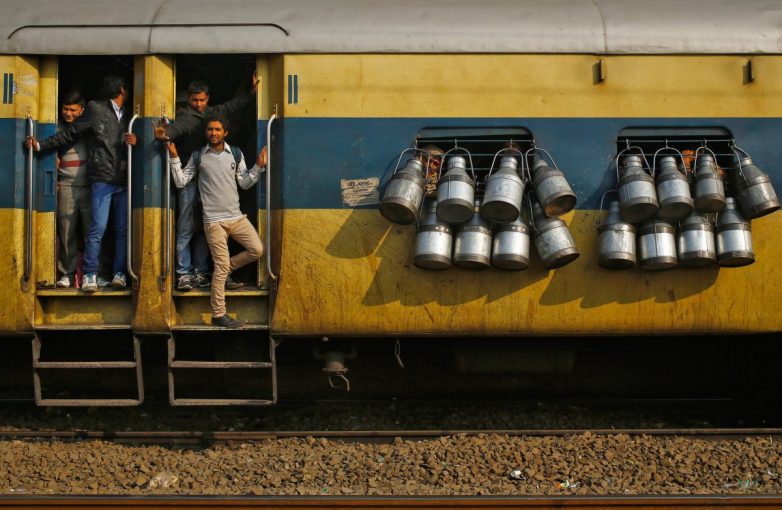 Индийские железные дороги. Эпические кадры!