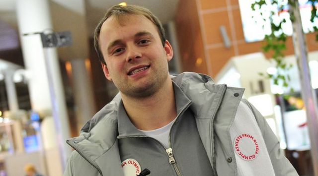Сумка российского саночника Семена Павличенко, прибывшего в Пхенчхан Сумка российского саночника Семена Павличенко, прибывшего в Пхенчхан
