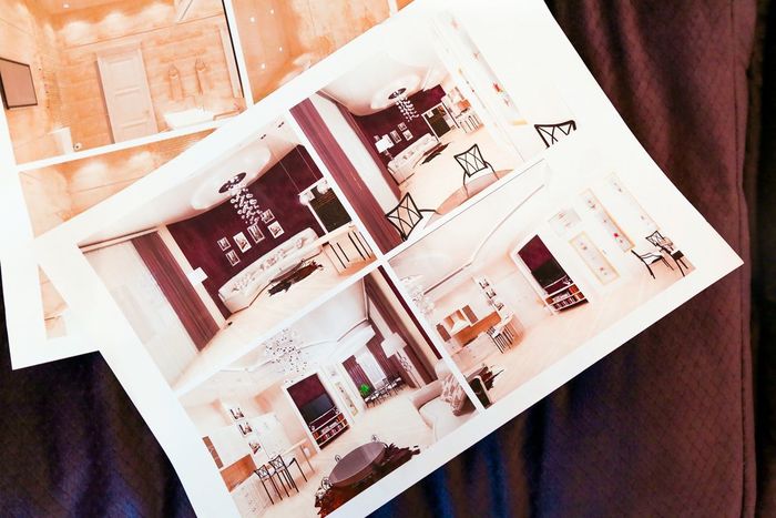Московская квартира 100 м² на 46 этаже Московская квартира 100 м² на 46 этаже