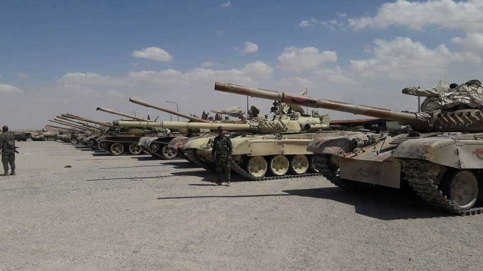 Трофеи сирийской армии в Восточном Каламуне