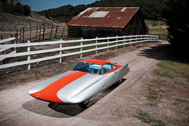 Ghia Gilda Streamline X Ghia Gilda Streamline X авто, автодизайн, автомобили, аэродинамика, дизайн, обтекаемость, самолет