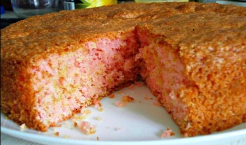 Нежнейший пирог из киселя за 30 минут. Многие не знают рецепт из СССР, а зря — очень вкусно и быстро