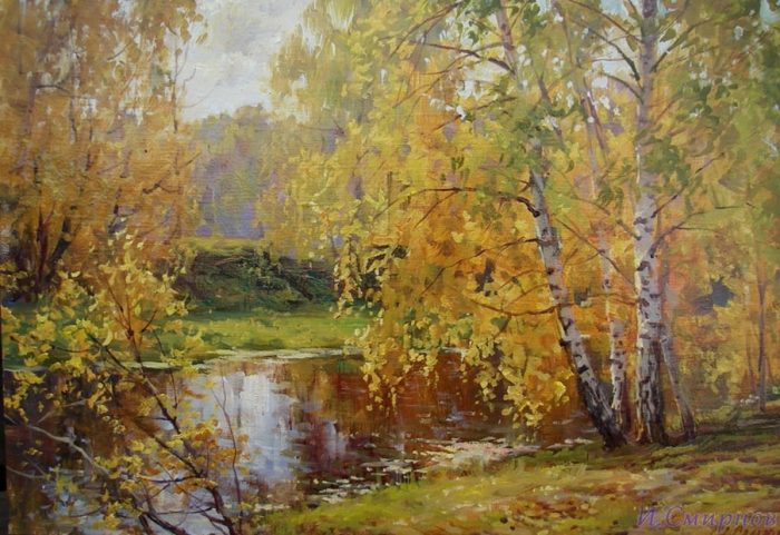 работы Игоря Смирнова – 09 ХУДОЖНИК ИГОРЬ СМИРНОВ. ЧЕРЕМУХИ БУКЕТ