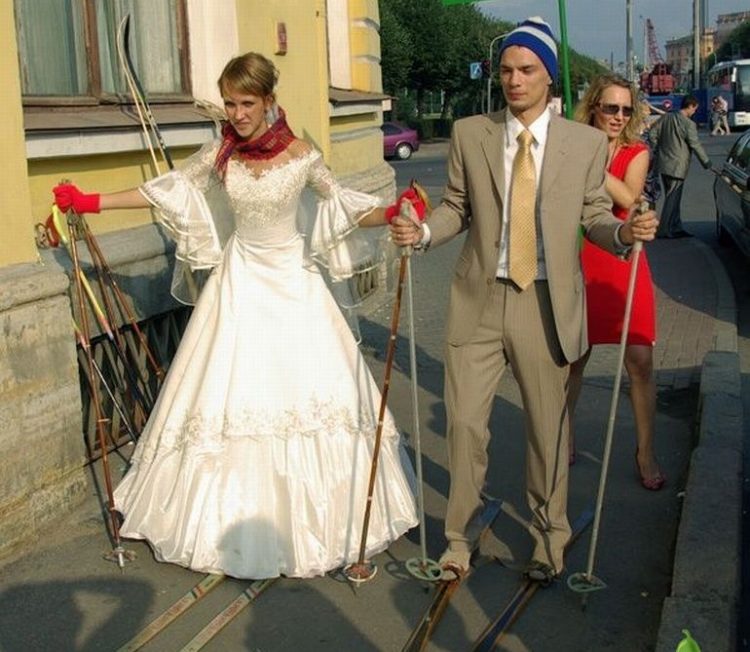Свадьба по-русски: невероятно смешные фотографии