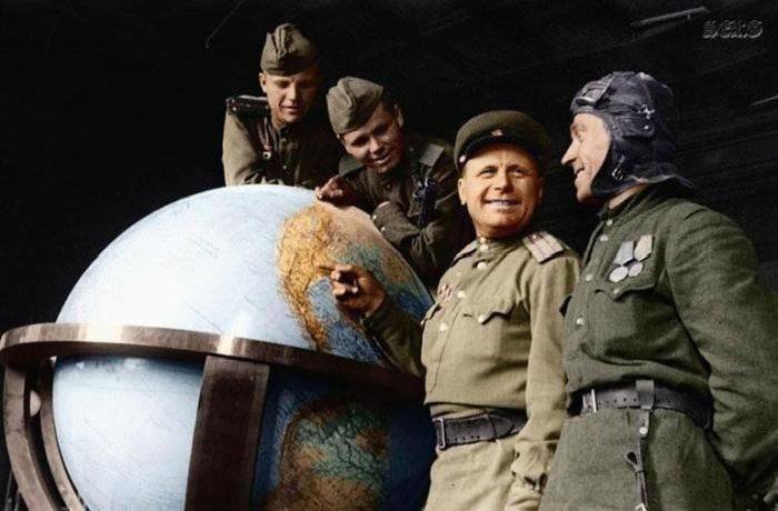 Ожившие фото войны Ожившие фото войны СССР, война, история