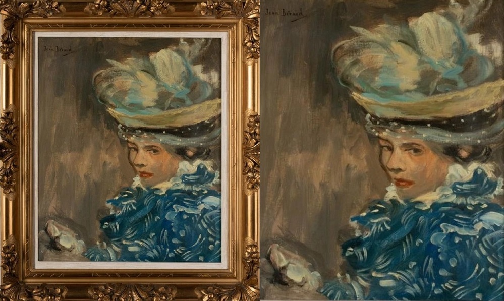 Аукционное в коллекцию... Jean Beraud (France, 1848-1935)... Belle Epoque в Париже