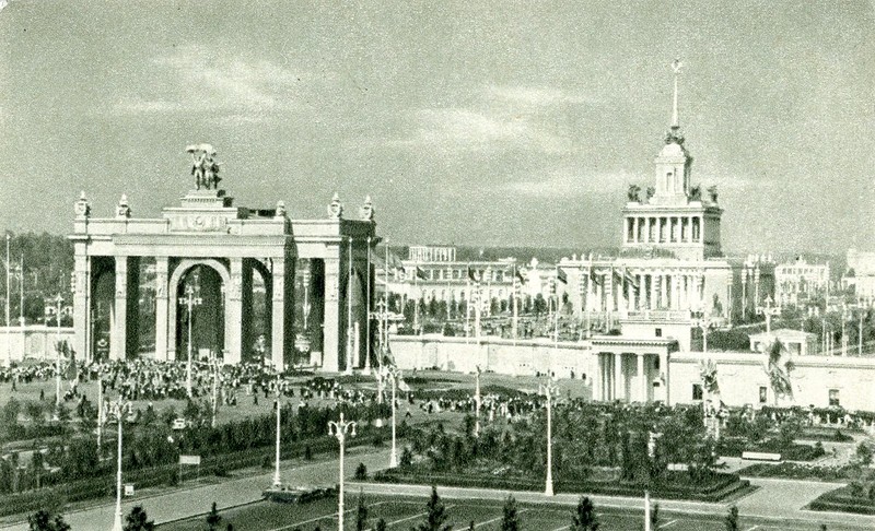 ВСХВ, ВДНХ, 1955 ВСХВ, ВДНХ, 1955