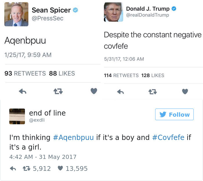 Funny Covfefe Reactions