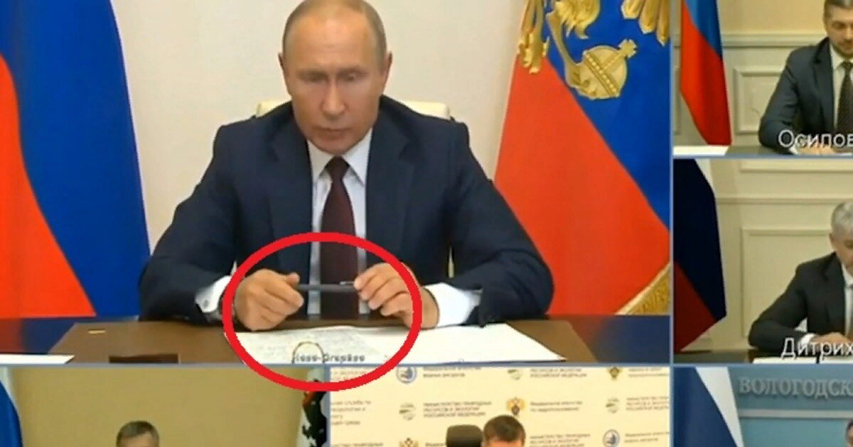 Страна замерла: "Путин бросил ручку!"