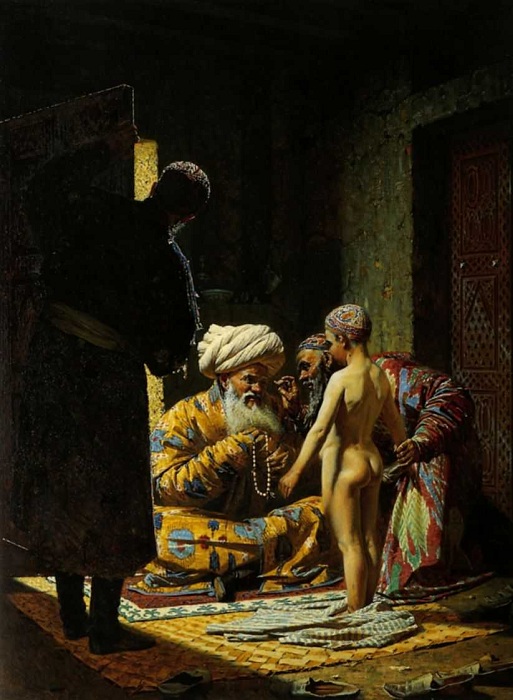Продажа ребенка - невольника. (1871 - 1872). Автор: Василий Верещагин. Василий Верещагин: Как сложилась судьба русского гения, которому французы не дали Нобелевку