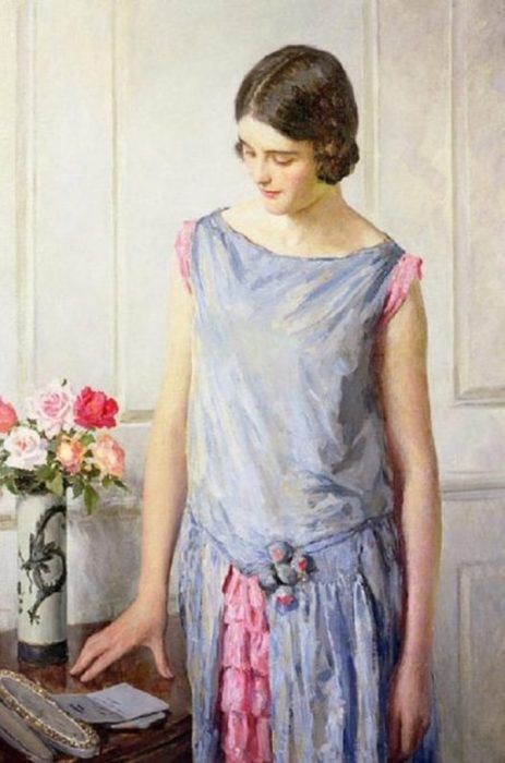 Любовное послание. Автор: William Henry Margetson.