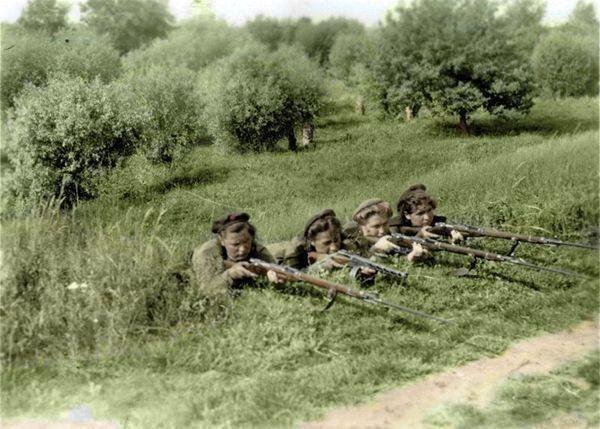 Ожившие фото войны Ожившие фото войны СССР, война, история